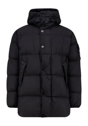 Stone Island padded-hood jacket - Black