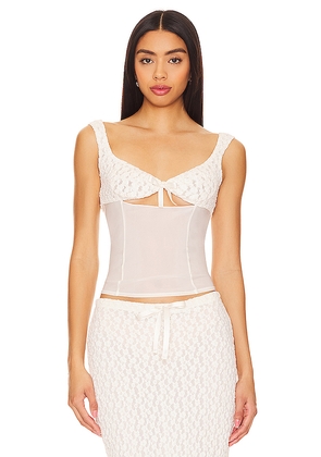 BUCI Equinox Top in White. Size L. Also in M.