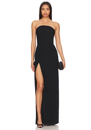 Amanda Uprichard x REVOLVE Wolfe Gown in Black. Size L. Also in M, S, XL, XS.