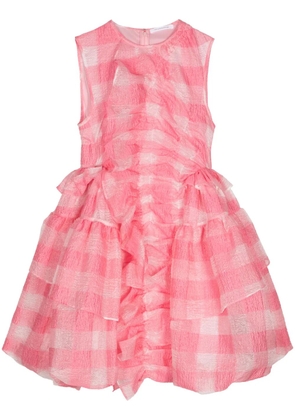 Cecilie Bahnsen Giselle ruffled minidress - Pink