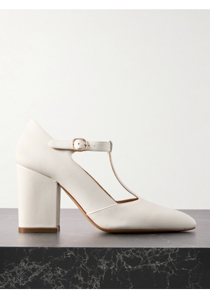 Gabriela Hearst - Triana Leather Mary Jane Pumps - Cream - IT35,IT36,IT37,IT37.5,IT38,IT38.5,IT39,IT39.5,IT40,IT40.5,IT41