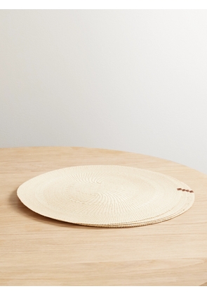 Hunting Season - Set Of Four Woven Iraca Placemats - Neutrals - One size