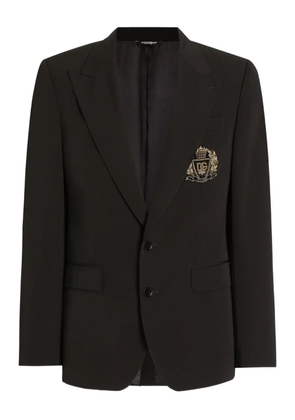 Dolce & Gabbana embellished single-breasted blazer - Black