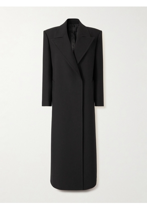 Valentino Garavani - Oversized Wool And Silk-blend Drill Coat - Black - IT38,IT40,IT42,IT44