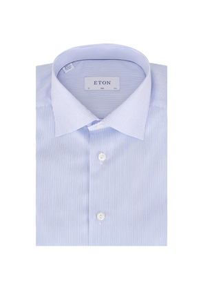 Eton striped shirt - Blue