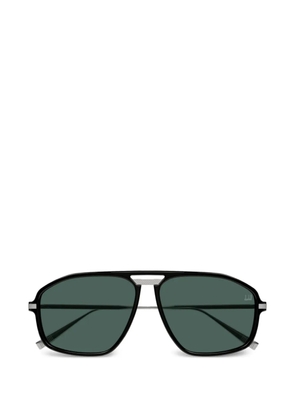 Dunhill geometric-frame sunglasses - Black