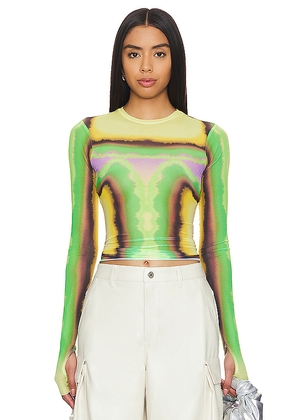 AFRM Kaylee Top in Multi. Size 1X. Also in S, XS.