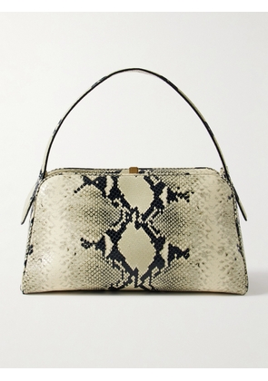 KHAITE - Cate Snake-effect Leather Tote - Animal print - One size