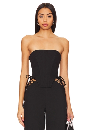 Camila Coelho Karina Top in Black. Size M. Also in S.