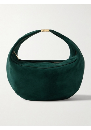 KHAITE - Olivia Small Suede Tote - Green - One size