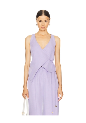 Alexis Cain Vest in Lavender. Size M. Also in L.