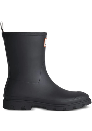 Maison Kitsuné x Hunter Downpour short rain boots - Black