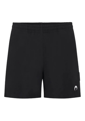 Marine Serre Crescent Moon swim shorts - Black