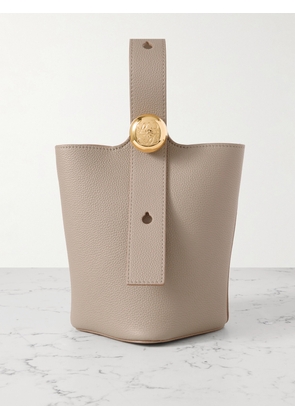 LOEWE - Pebble Mini Leather Tote - Neutrals - One size