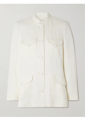 LIBEROWE - + Net Sustain Raja Linen Blazer - White - x small,small,medium,large,x large