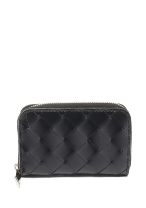 Bottega Veneta Pre-Owned 2010s Intrecciato zip wallet - Black