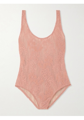 Zimmermann - Corded Lace Bodysuit - Pink - 0,1,2,3,4