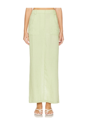 Amanda Uprichard Masters Skirt in Green. Size L. Also in M, XL.
