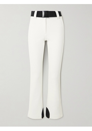 Goldbergh - Pippa Belted Flared Ski Pants - White - UK 6,UK 8,UK 10,UK 12,UK 14