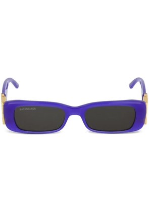 Balenciaga Eyewear rectangle-frame sunglasses - Purple
