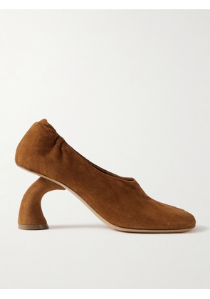 Dries Van Noten - Suede Pumps - Brown - IT36,IT36.5,IT37,IT37.5,IT38,IT38.5,IT39,IT39.5,IT40,IT41