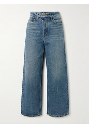 B SIDES - Elissa High-rise Wide-leg Jeans - Blue - 24,25,26,27,28,29,30,31,32