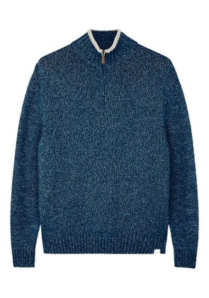 Paul & Shark half-zip sweater - Blue