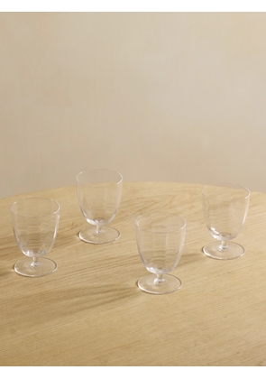 L'Objet - Iris Set Of Four Wine Glasses - Neutrals - One size