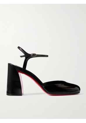 Christian Louboutin - Jane 85 Patent-leather Pumps - Black - IT35,IT35.5,IT36,IT36.5,IT37,IT37.5,IT38,IT38.5,IT39,IT39.5,IT40,IT40.5,IT41,IT41.5,IT42