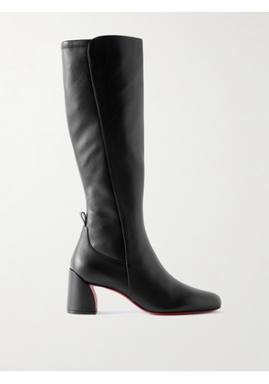 Christian Louboutin - Jane Botta 55 Leather Knee Boots - Black - IT36,IT36.5,IT37,IT37.5,IT38,IT38.5,IT39,IT39.5,IT40,IT41,IT41.5,IT42