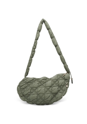 CARLYN Cozy quilted tote bag - Green