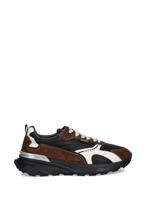 Iceberg lace-up panelled sneakers - Black