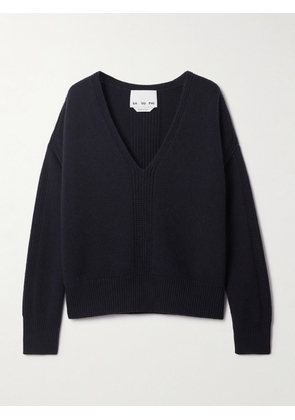 SASUPHI - Rasato Merino Wool And Cashmere-blend Sweater - Blue - IT36,IT38,IT40,IT42,IT44,IT46