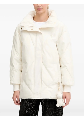 GUESS USA quilted puffer jacket - White