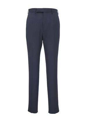 Zegna wool tailored trousers - Blue