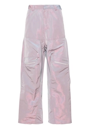 Y/Project Pop-up straight-leg trousers - Purple