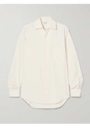 Loro Piana - Andre Silk Shirt - Off-white - IT40,IT42,IT44,IT48