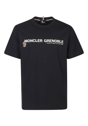 Moncler Grenoble logo T-shirt - Black