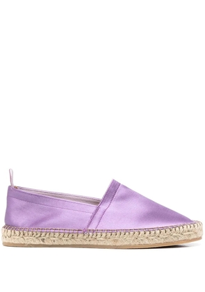 Scarosso Lola silk espadrilles - Purple