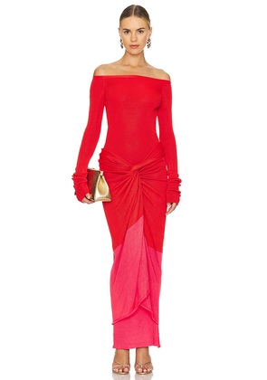 Baobab Amar Dress in Red. Size M. Also in S, XS.