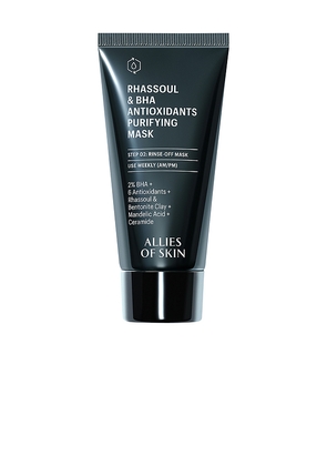 Allies of Skin Rhassoul & BHA Antioxidants Purifying Mask in Beauty: NA.