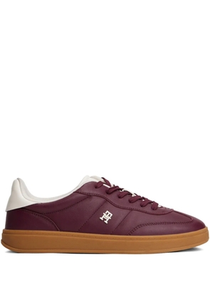 Tommy Hilfiger Heritage leather sneakers - Brown