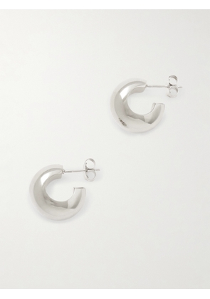 LIÉ STUDIO - The Simone Silver Hoop Earrings - One size