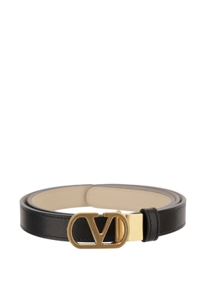 Valentino Garavani Vlogo reversible belt - Black