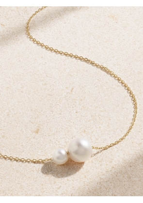 Mizuki - 14-karat Gold Pearl Necklace - One size