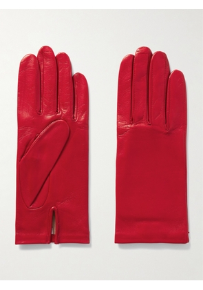 Agnelle - Kate Leather Gloves - Red - 6,6.5,7,7.5,8,8.5
