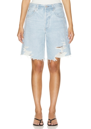 Citizens of Humanity Ayla Short in Denim-Light. Size 23. Also in 24, 25.
