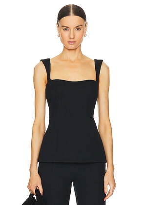 Clea Simona Panelled Top in Black. Size L. Also in S, XS.