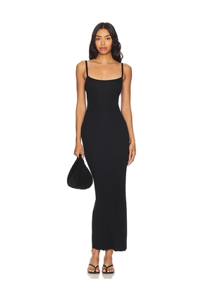 COTTON CITIZEN The Verona Spaghetti Maxi Dress in Black. Size L. Also in XS.