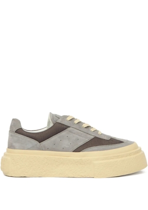 MM6 Maison Margiela Gambetta leather sneakers - Grey